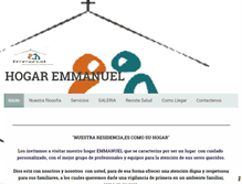 Tablet Screenshot of hogarancianosemmanuel.com